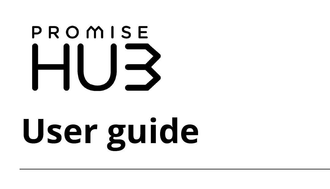 PROMISE Hub guidance and manual